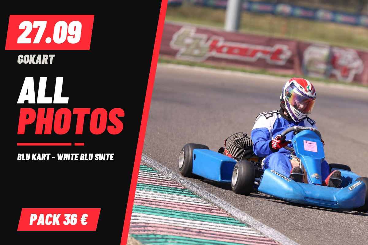 BLU KART - White Blu Suite · 0 PACCHETTO – tutte le tue foto del 27/09