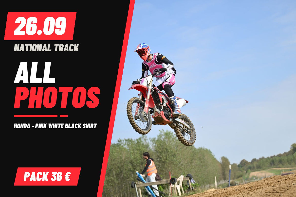 HONDA - PINK WHITE BLACK SHIRT · 0 PACCHETTO – tutte le tue foto del 26/09