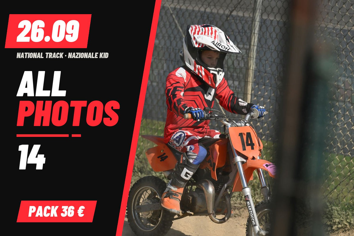 NAZIONALE KID 14 · 0 PACCHETTO – tutte le tue foto del 26/09