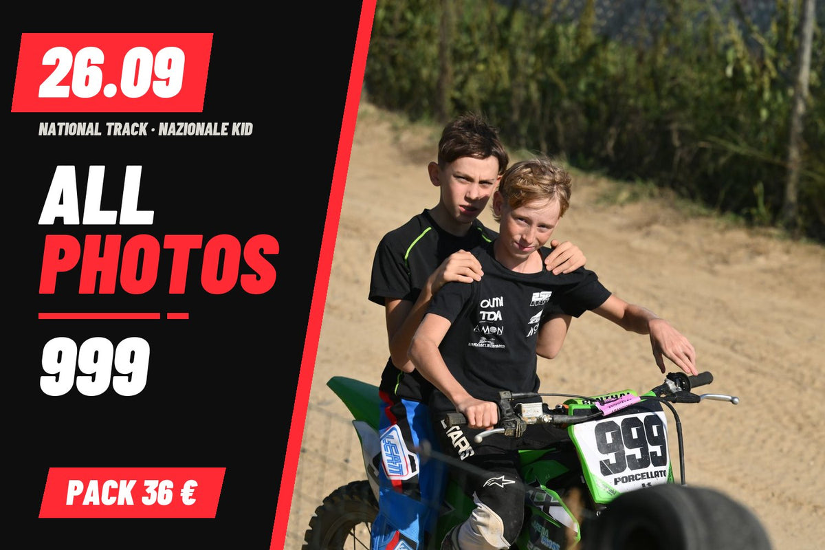 NAZIONALE KID 999 · 0 PACCHETTO – tutte le tue foto del 26/09