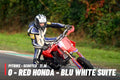 PITBIKE - SCOOTER 0 - RED HONDA - BLU WHITE SUITE · 0 PACCHETTO – tutte le tue foto del 17/10