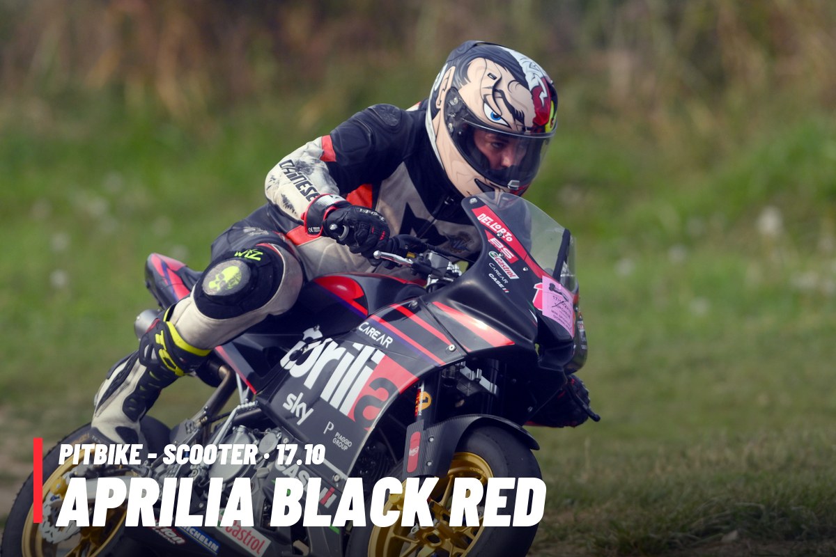 PITBIKE - SCOOTER APRILIA BLACK RED · 0 PACCHETTO – tutte le tue foto del 17/10