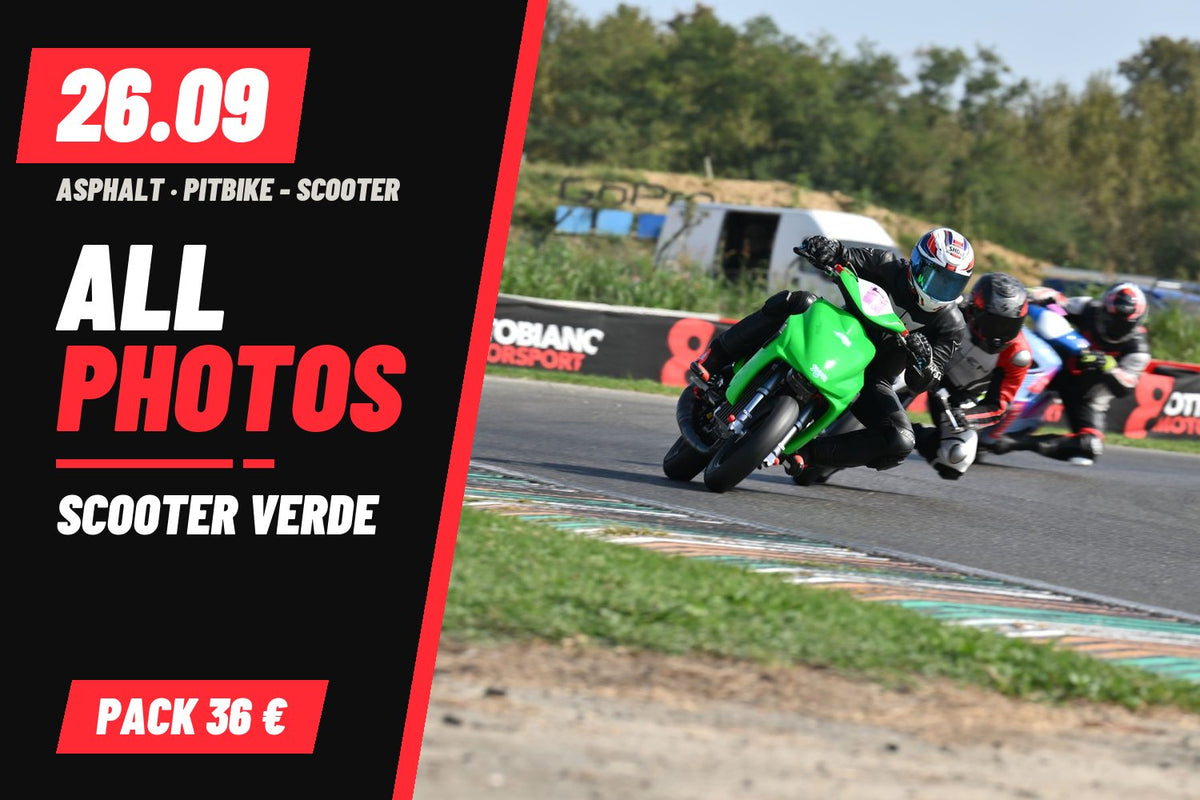 PITBIKE - SCOOTER SCOOTER VERDE · 0 PACCHETTO – tutte le tue foto del 26/09