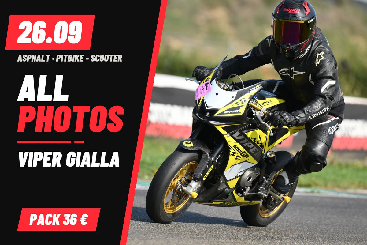 PITBIKE - SCOOTER VIPER GIALLA · 0 PACCHETTO – tutte le tue foto del 26/09