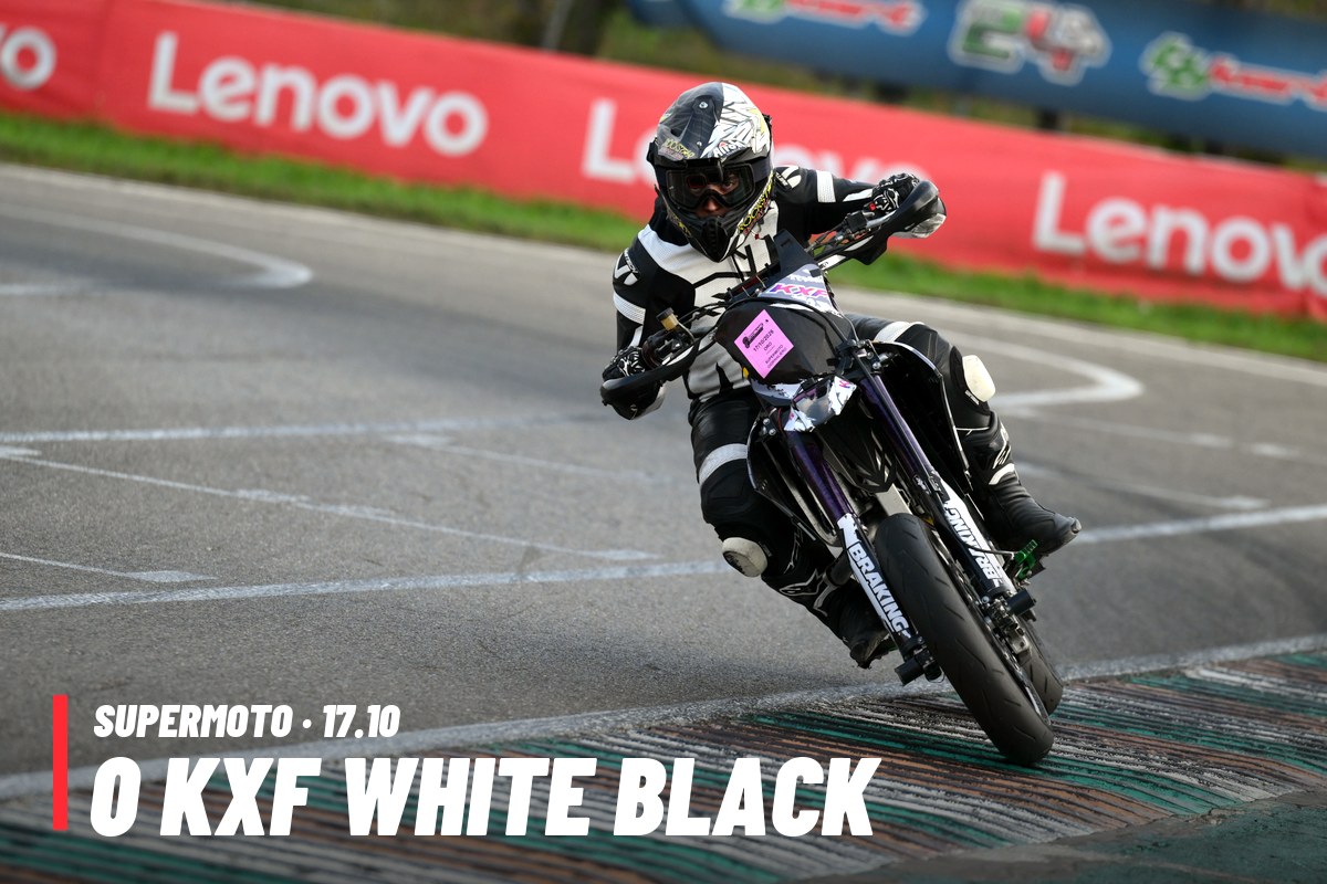 SUPERMOTO 0 KXF white black · 0 PACCHETTO – tutte le tue foto del 17/10