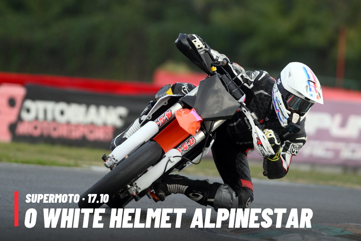 SUPERMOTO 0 WHITE HELMET ALPINESTAR · 0 PACCHETTO – tutte le tue foto del 17/10