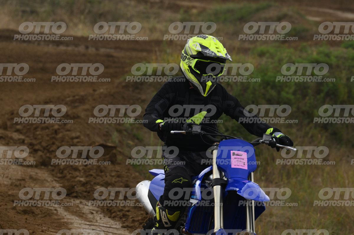 YAMAHA YZ -45F blue - Yellow Helmet · DSH_0009