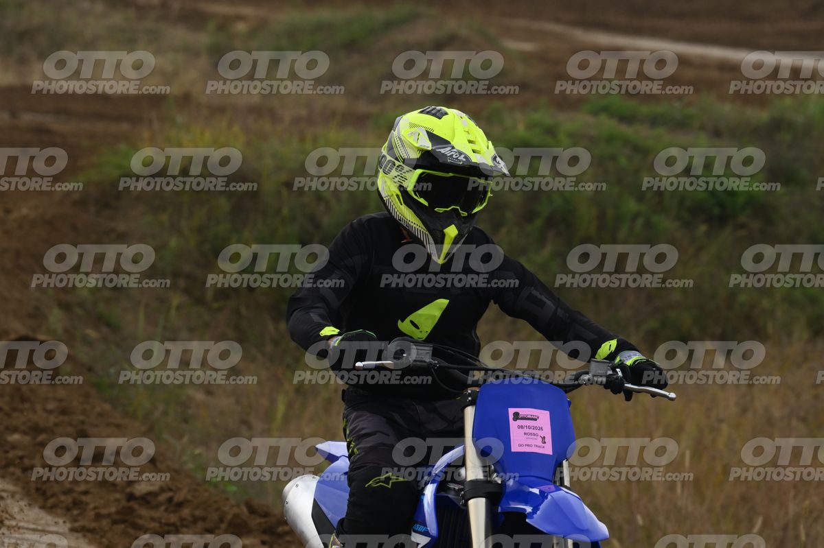 YAMAHA YZ -45F blue - Yellow Helmet · DSH_0010