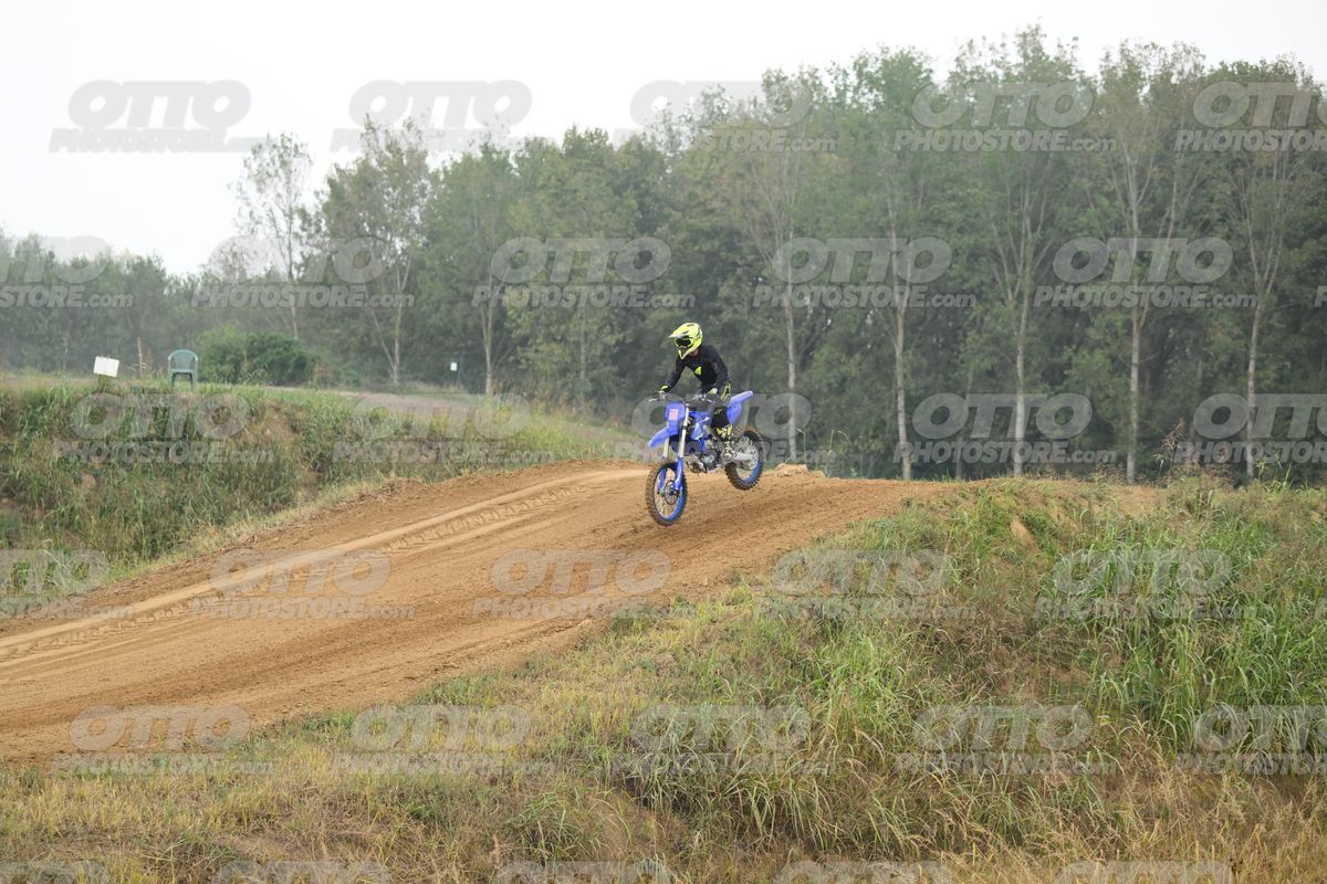 YAMAHA YZ -45F blue - Yellow Helmet · DSH_0018