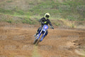 YAMAHA YZ -45F blue - Yellow Helmet · DSH_0110