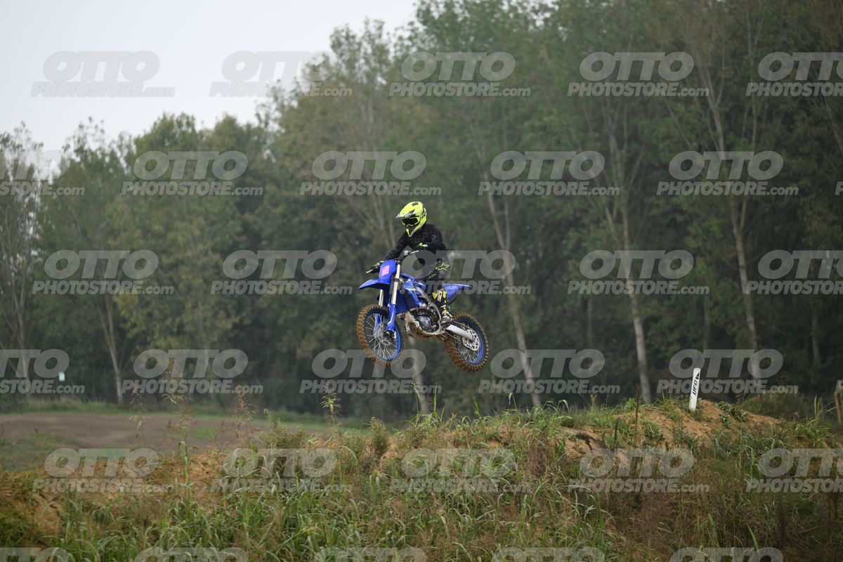 YAMAHA YZ -45F blue - Yellow Helmet · DSH_0114