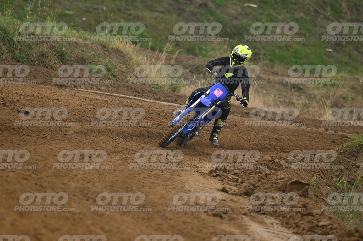 YAMAHA YZ -45F blue - Yellow Helmet · DSH_0237