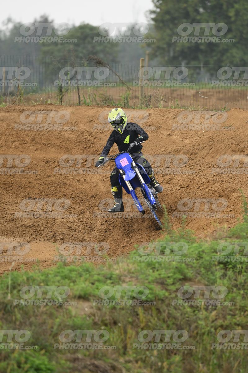 YAMAHA YZ -45F blue - Yellow Helmet · DSH_0280