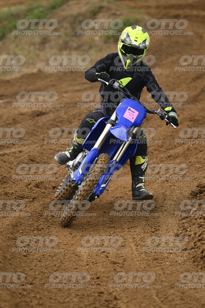 YAMAHA YZ -45F blue - Yellow Helmet · DSH_0287