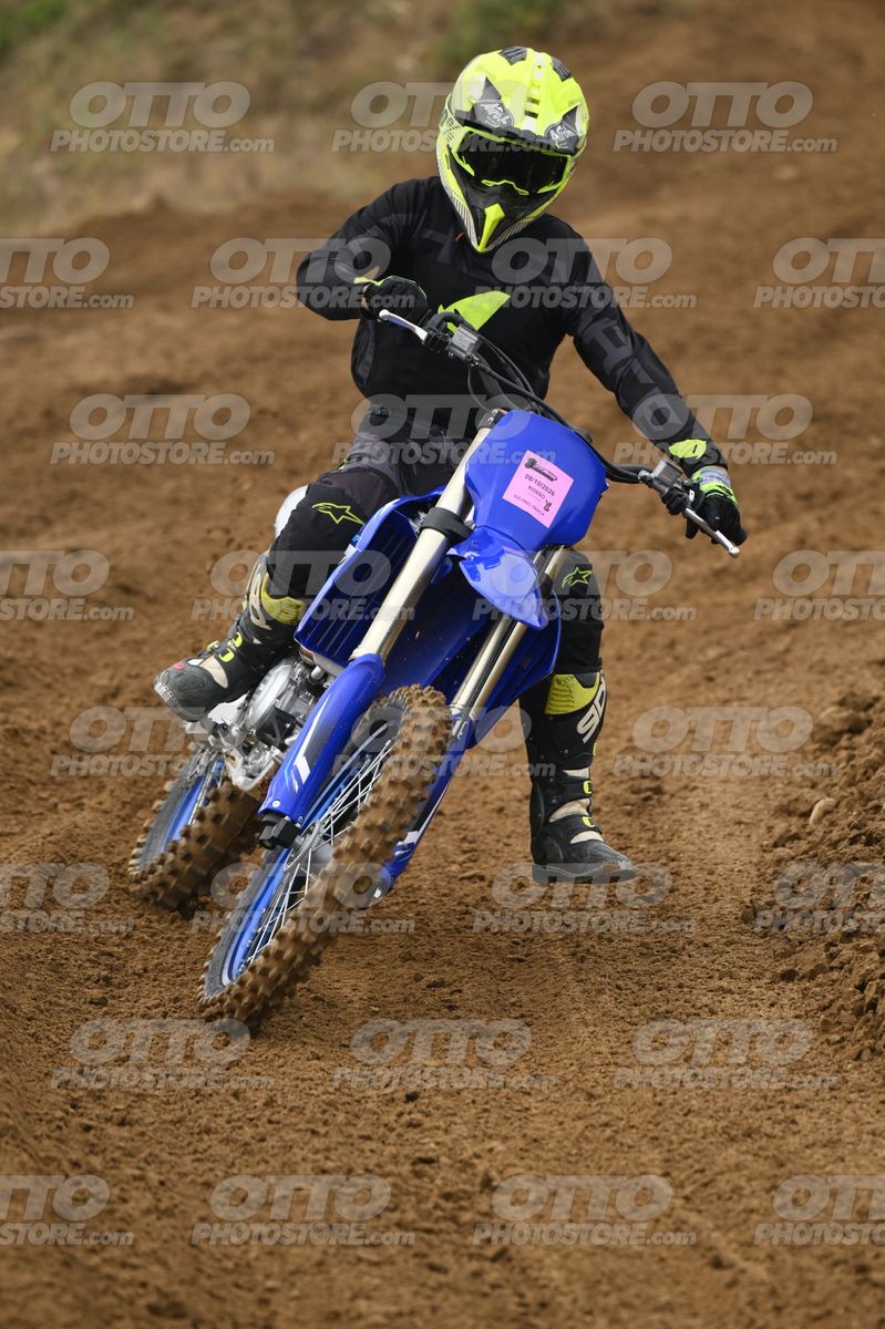 YAMAHA YZ -45F blue - Yellow Helmet · DSH_0288