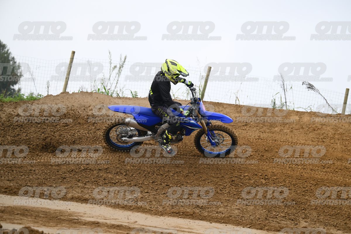 YAMAHA YZ -45F blue - Yellow Helmet · DSH_0408
