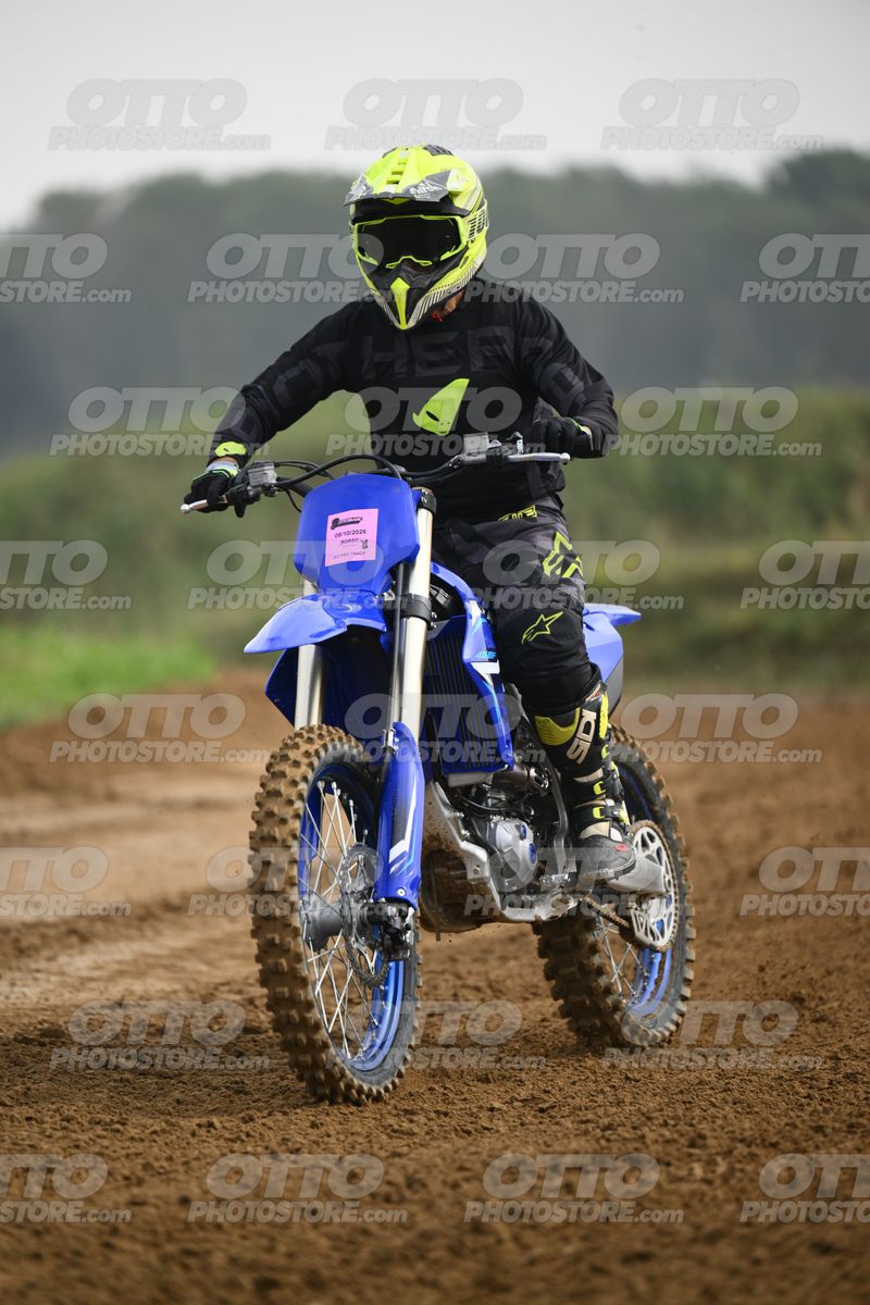 YAMAHA YZ -45F blue - Yellow Helmet · DSH_0519