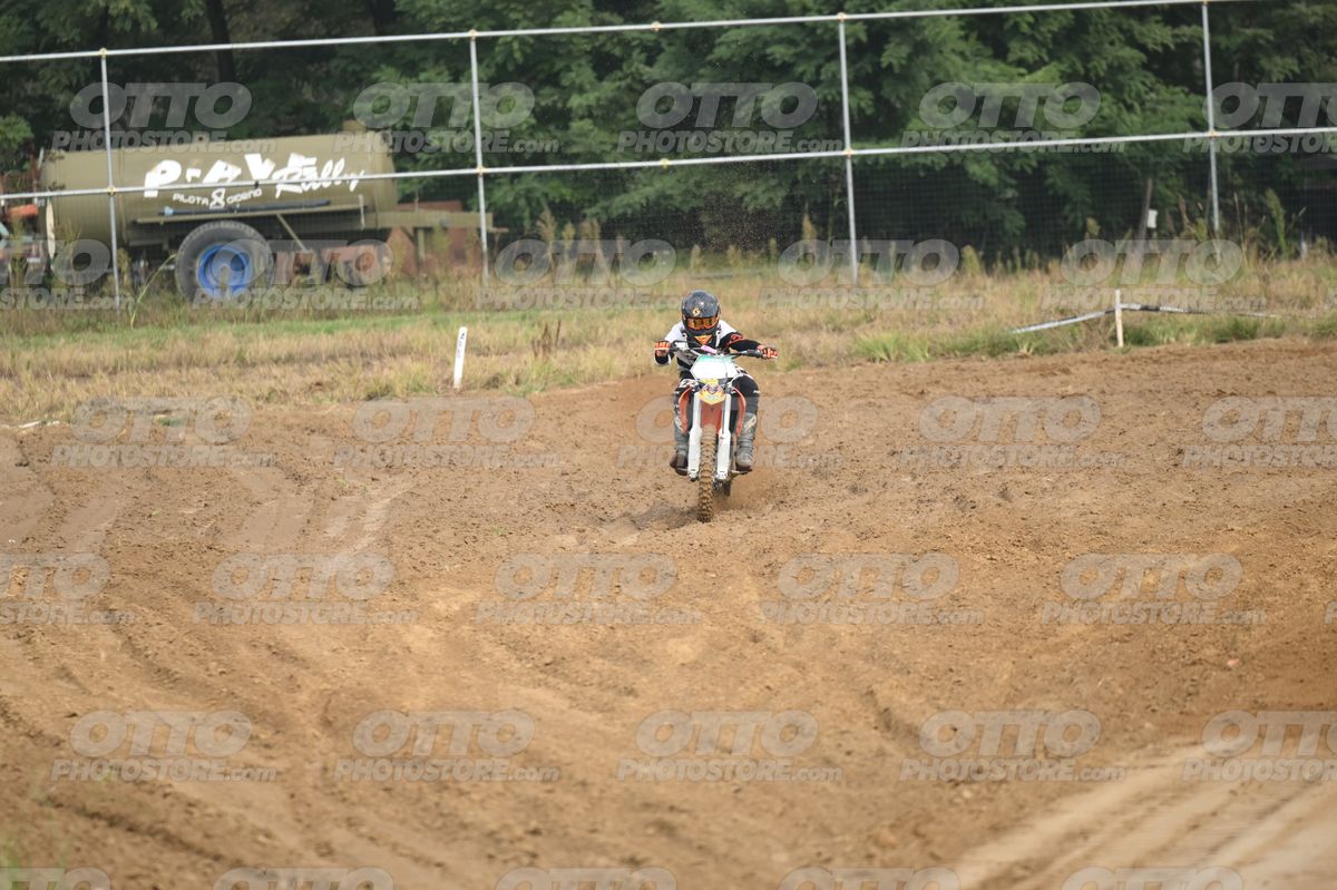 KTM ORANGE WHITE - BLACK WHITE ORANGE SUIT - BLACK ORANGE HELMET · DSH_0630