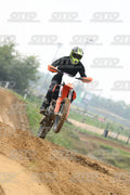 KTM SX ORANGE WHITE - ALL BLACK SUIT - FLUO YELLOW BLACK HELMET · DSH_0809