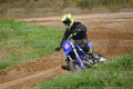 YAMAHA YZ -45F blue - Yellow Helmet · DSH_1148