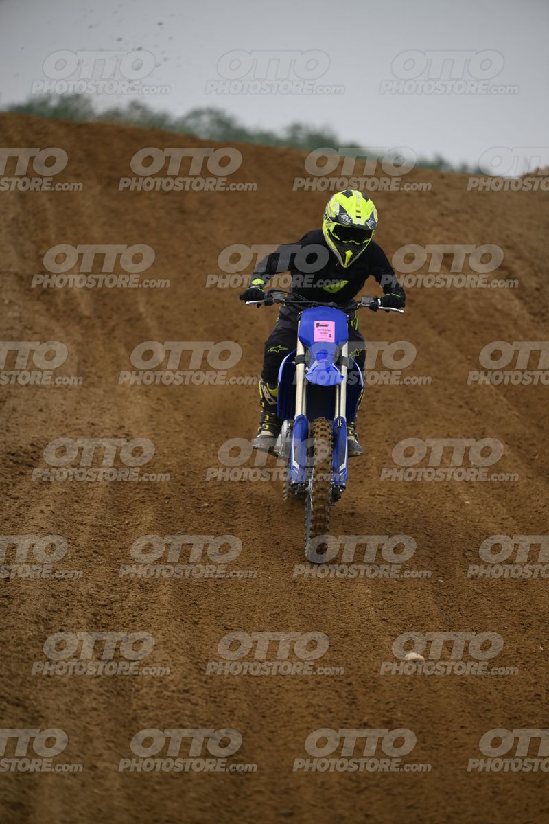 YAMAHA YZ -45F blue - Yellow Helmet · DSH_1227