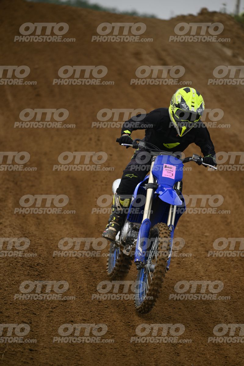 YAMAHA YZ -45F blue - Yellow Helmet · DSH_1228