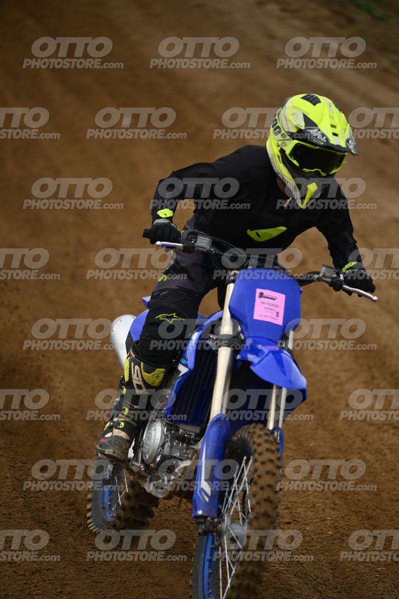 YAMAHA YZ -45F blue - Yellow Helmet · DSH_1230
