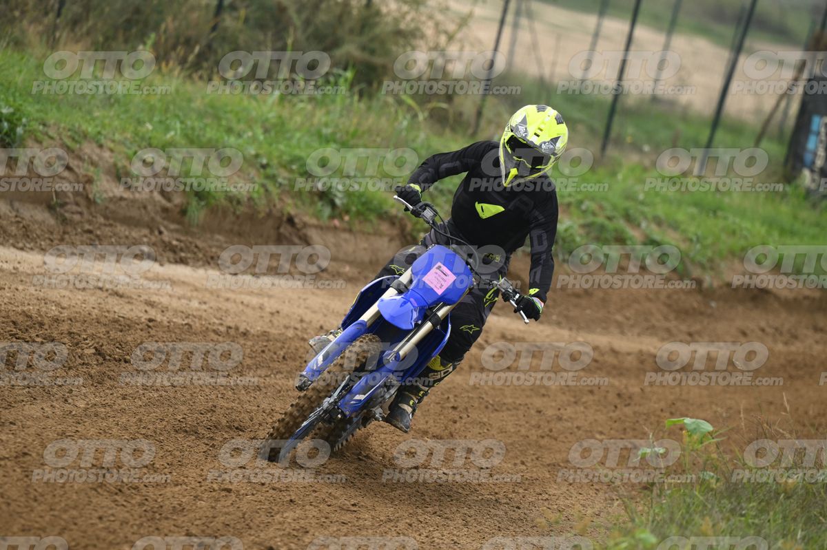 YAMAHA YZ -45F blue - Yellow Helmet · DSH_1260
