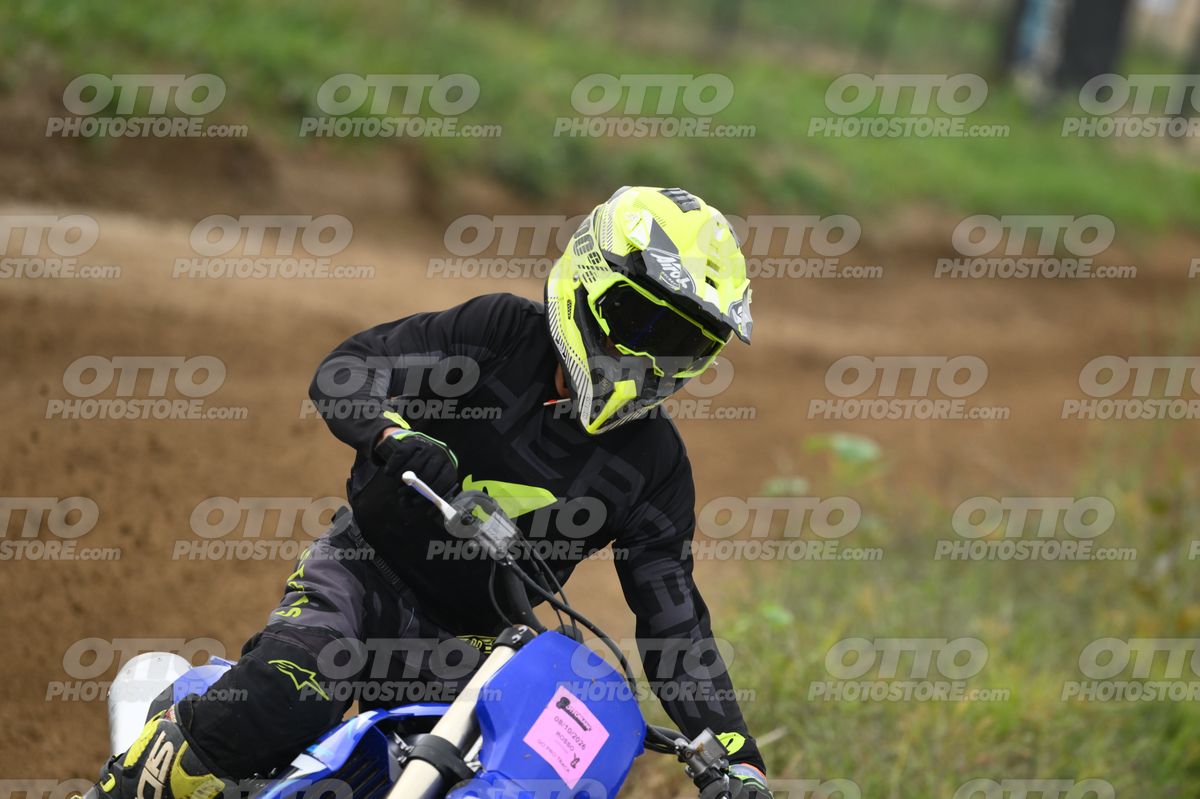YAMAHA YZ -45F blue - Yellow Helmet · DSH_1263