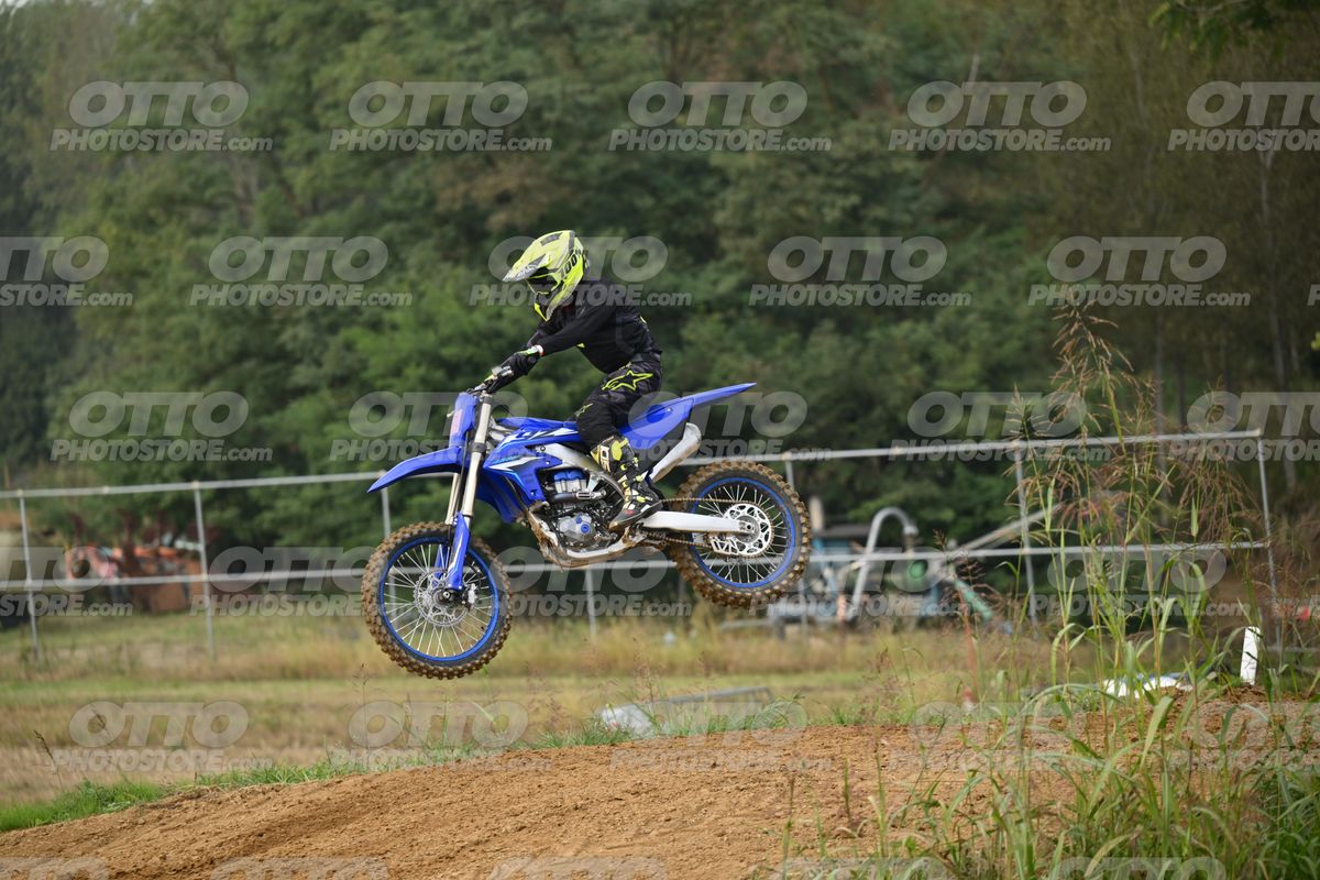 YAMAHA YZ -45F blue - Yellow Helmet · DSH_1311