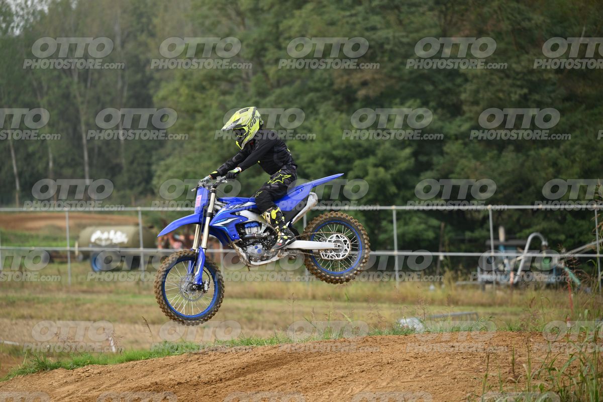YAMAHA YZ -45F blue - Yellow Helmet · DSH_1312