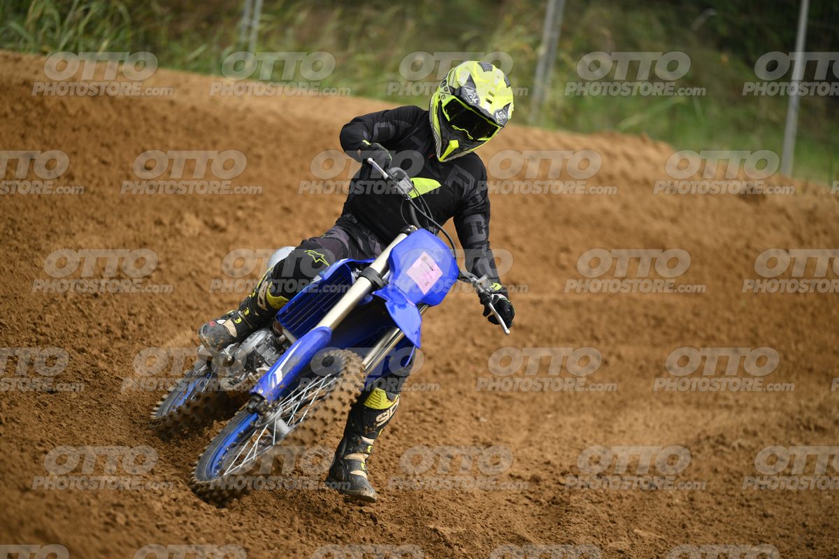 YAMAHA YZ -45F blue - Yellow Helmet · DSH_1321