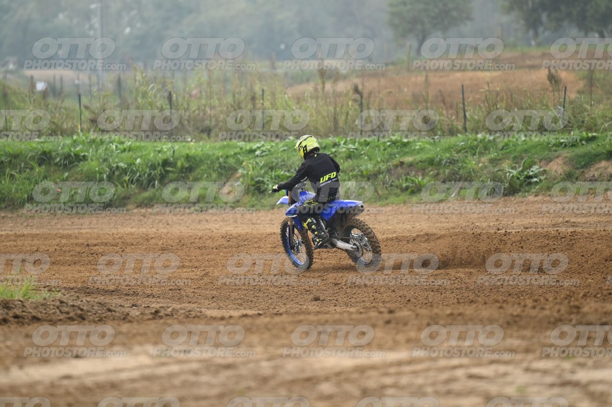 YAMAHA YZ -45F blue - Yellow Helmet · DSH_1324