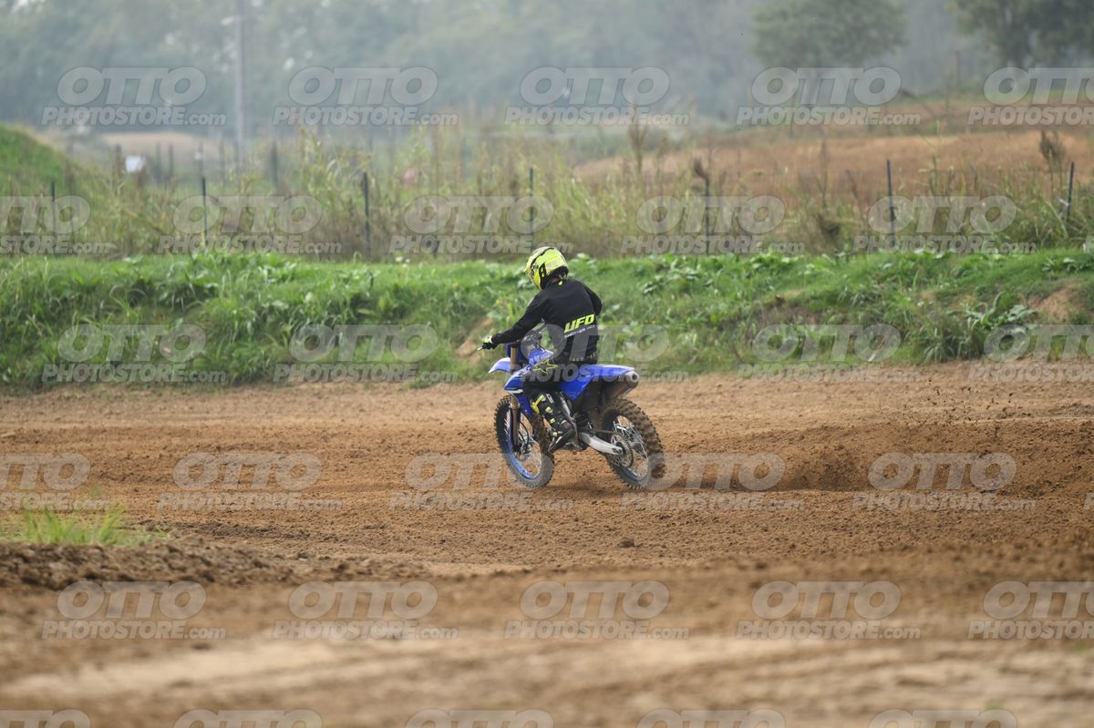 YAMAHA YZ -45F blue - Yellow Helmet · DSH_1325