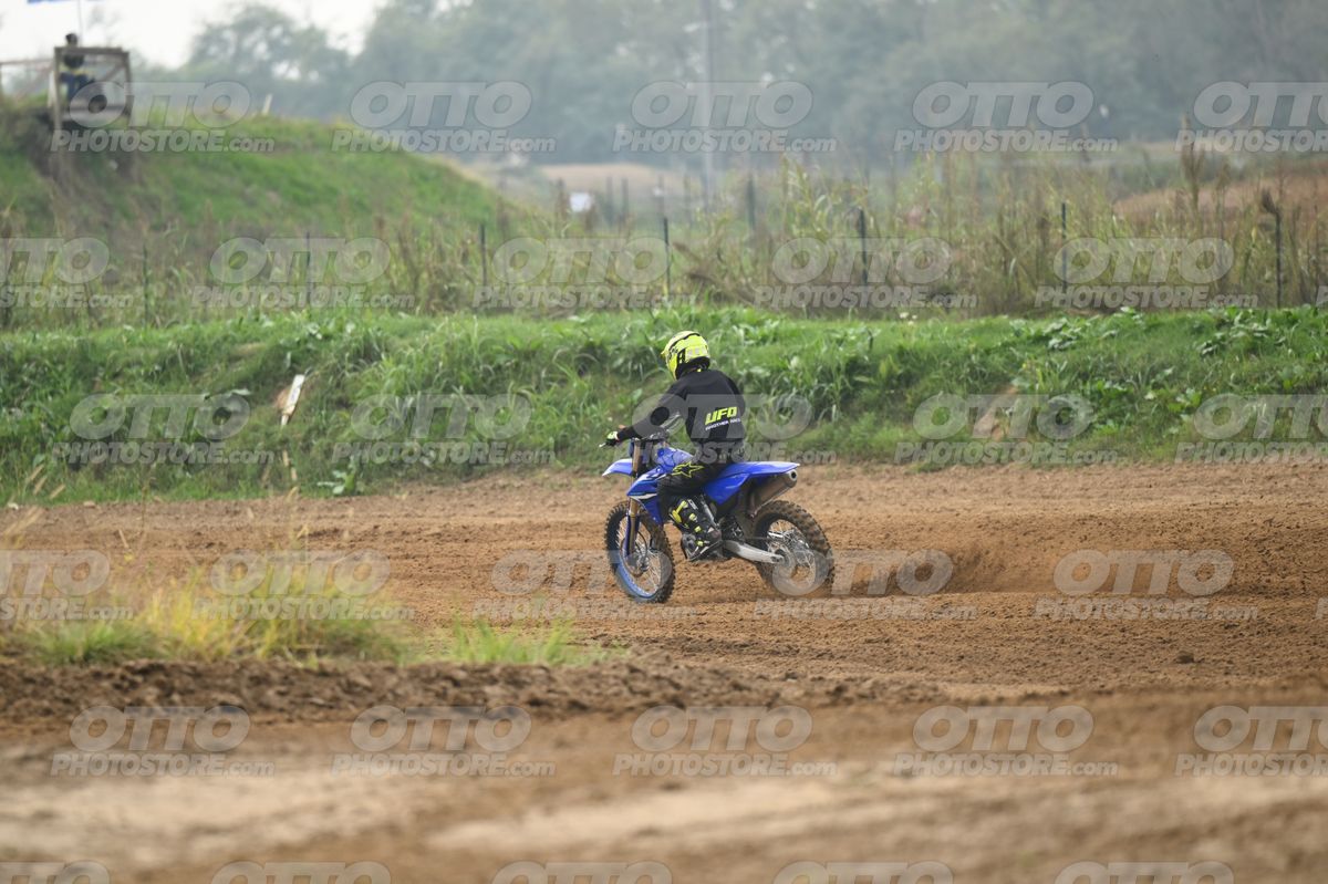 YAMAHA YZ -45F blue - Yellow Helmet · DSH_1329