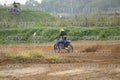 YAMAHA YZ -45F blue - Yellow Helmet · DSH_1330