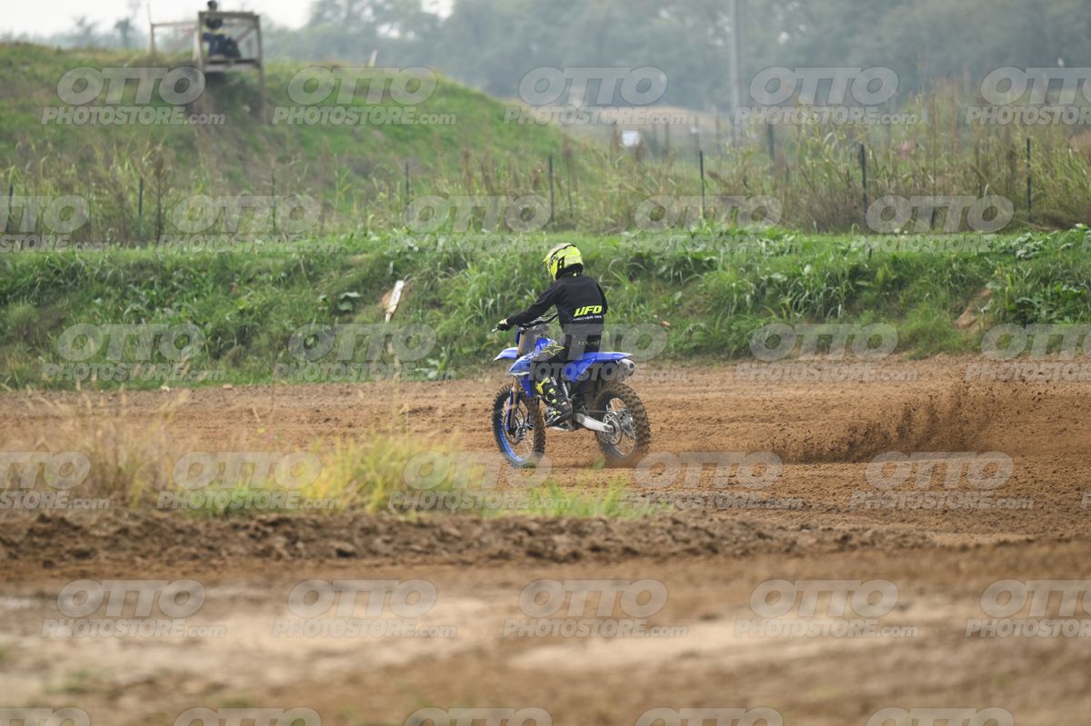 YAMAHA YZ -45F blue - Yellow Helmet · DSH_1331