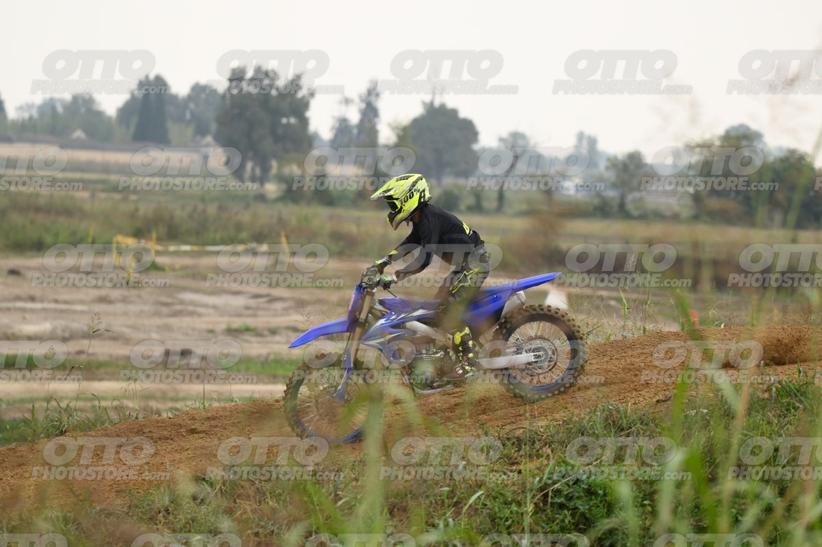 YAMAHA YZ -45F blue - Yellow Helmet · DSH_1455