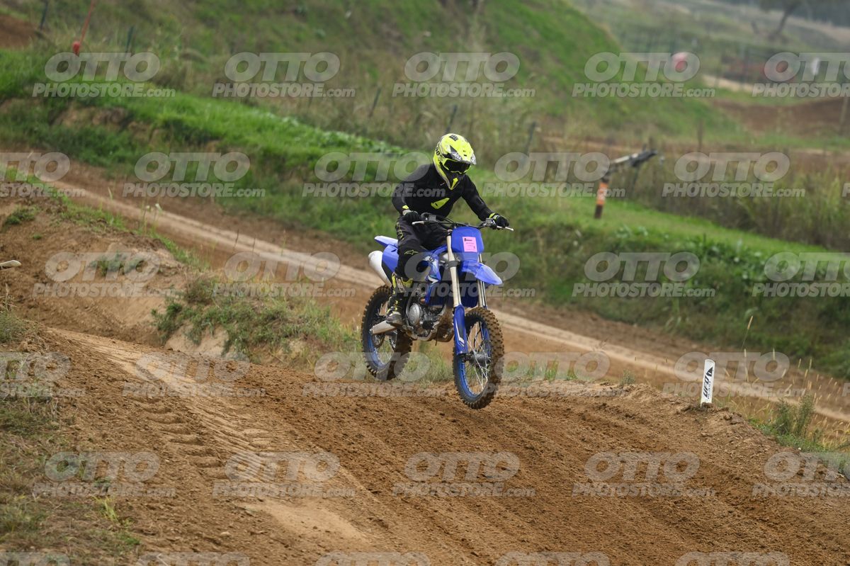 YAMAHA YZ -45F blue - Yellow Helmet · DSH_1461