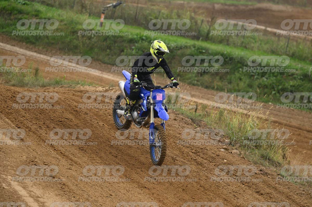 YAMAHA YZ -45F blue - Yellow Helmet · DSH_1464