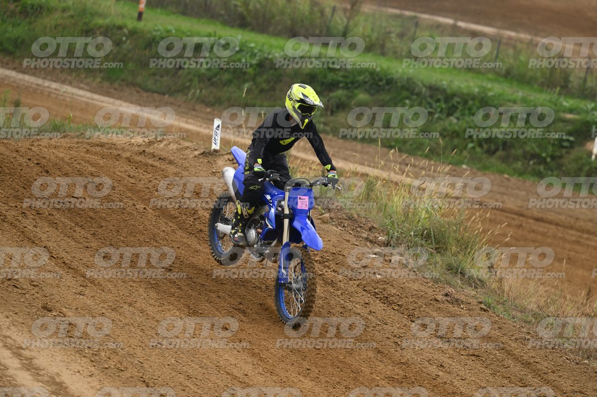 YAMAHA YZ -45F blue - Yellow Helmet · DSH_1465