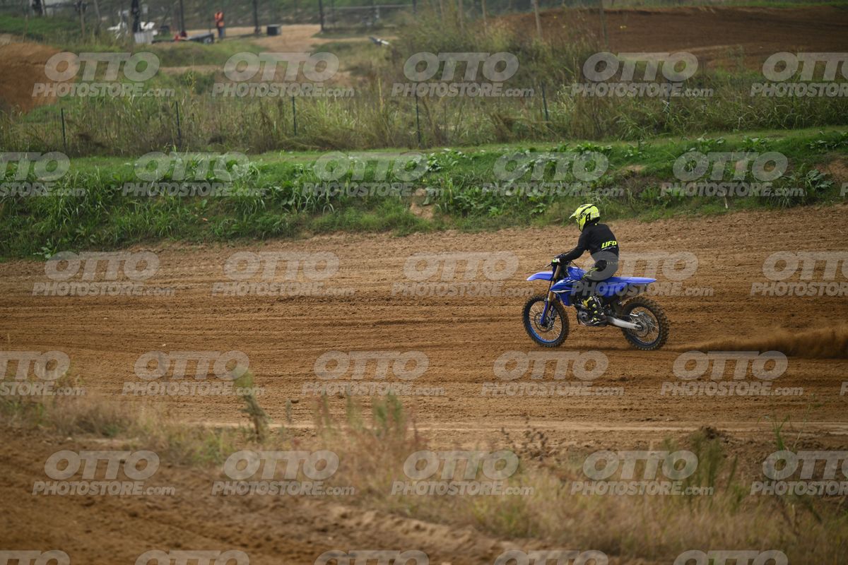 YAMAHA YZ -45F blue - Yellow Helmet · DSH_1474