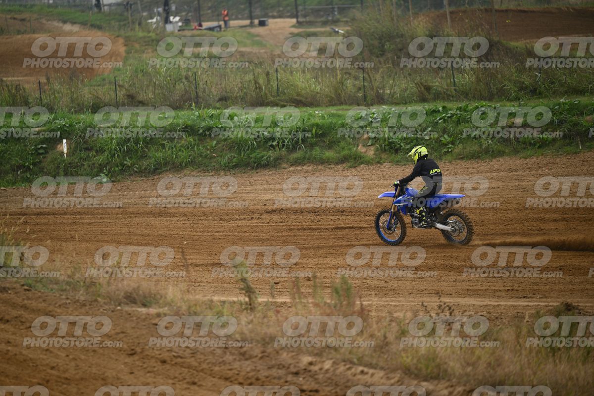 YAMAHA YZ -45F blue - Yellow Helmet · DSH_1475