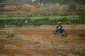YAMAHA YZ -45F blue - Yellow Helmet · DSH_1477