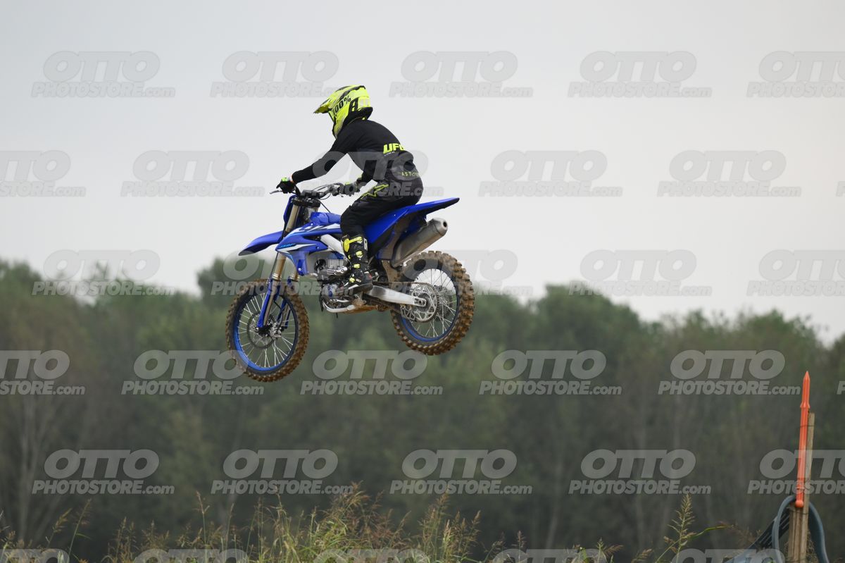 YAMAHA YZ -45F blue - Yellow Helmet · DSH_1494
