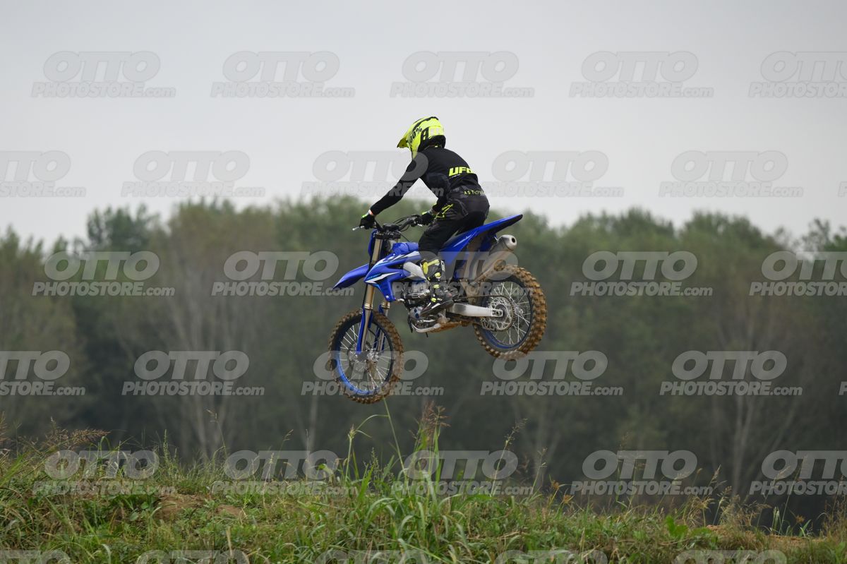 YAMAHA YZ -45F blue - Yellow Helmet · DSH_1495