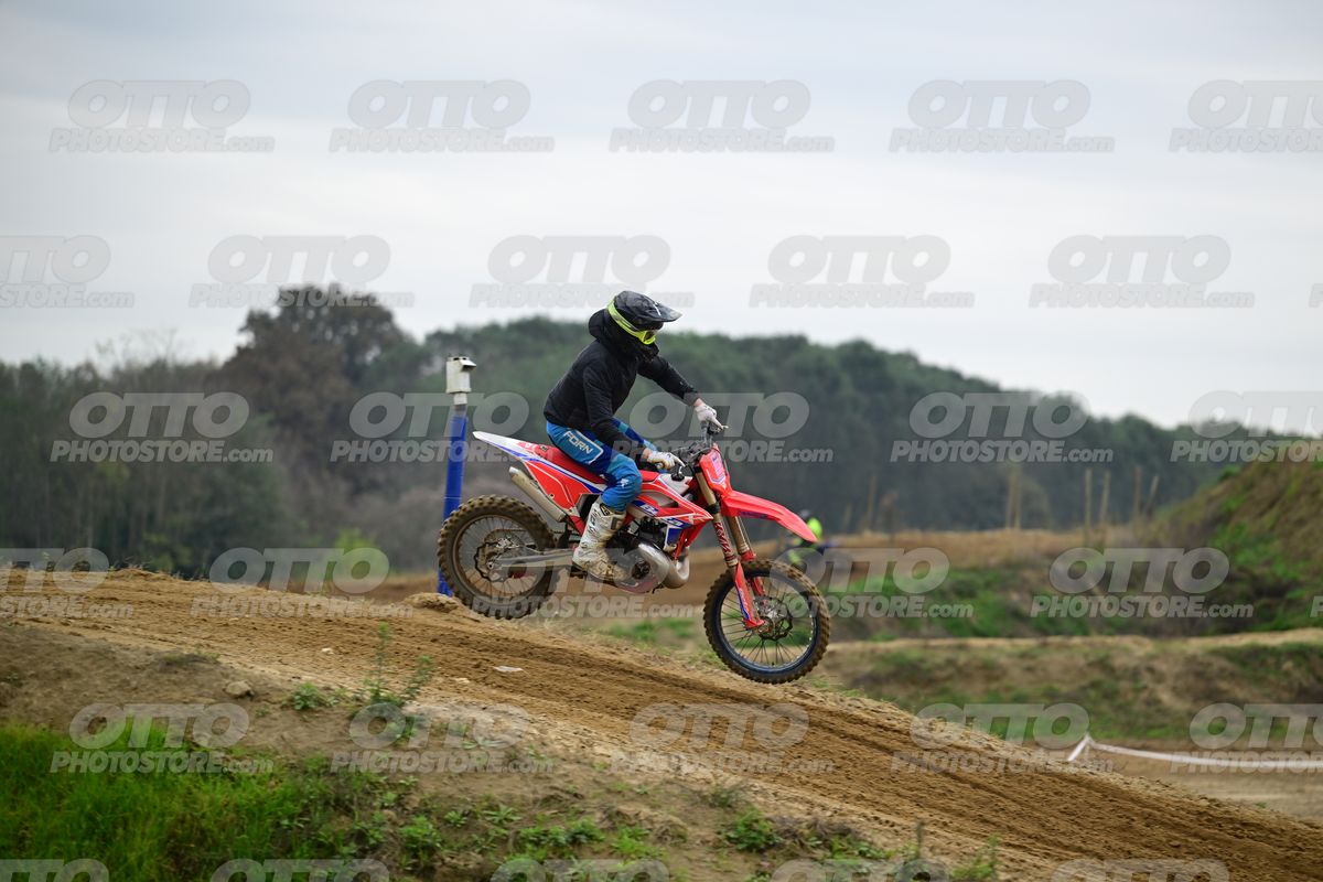 0 - HONDA RED WHITE - BLACK BLUE SUITE (BLACK FLUO YELLOW HELMET) · DSH_1528