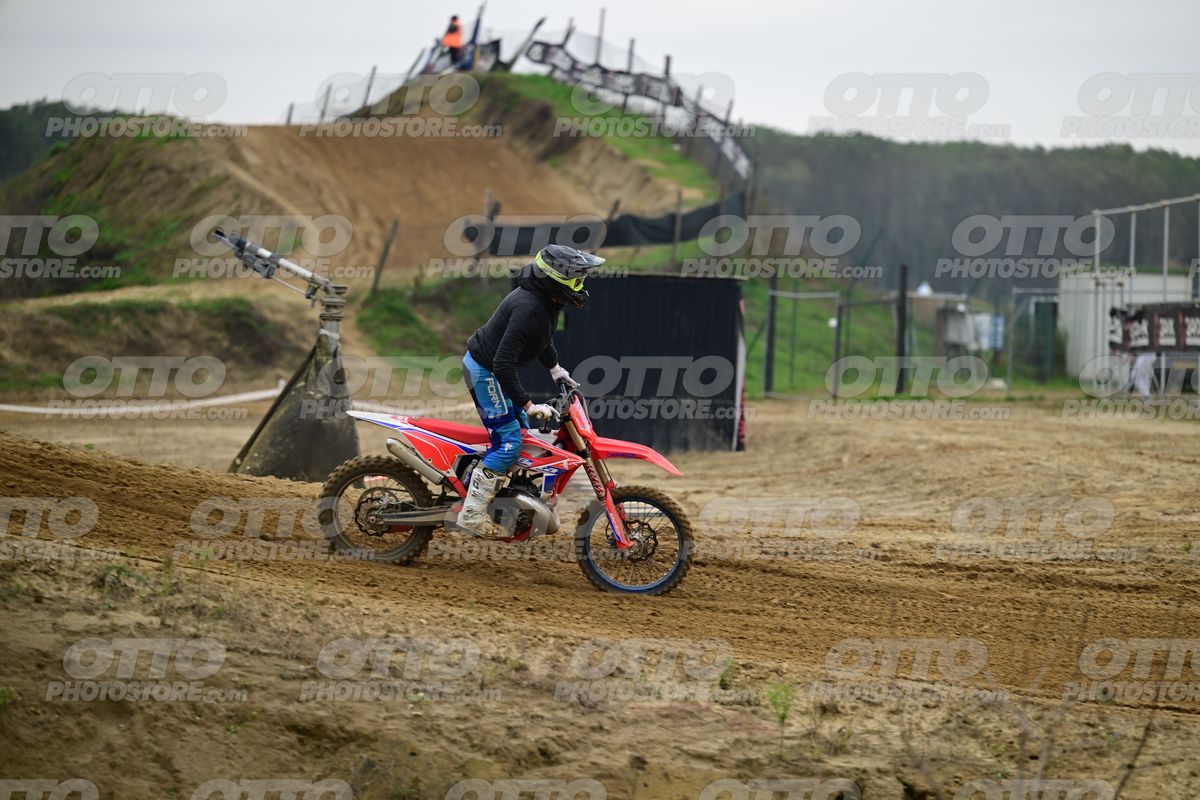 0 - HONDA RED WHITE - BLACK BLUE SUITE (BLACK FLUO YELLOW HELMET) · DSH_1530