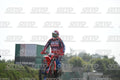 BETA RR RED WHITE BLUE - RED BLACK FXR SUIT WITH BLUE PANTS - WHITE RED HELMET WITH GREEN GOGGLES · DSH_1782