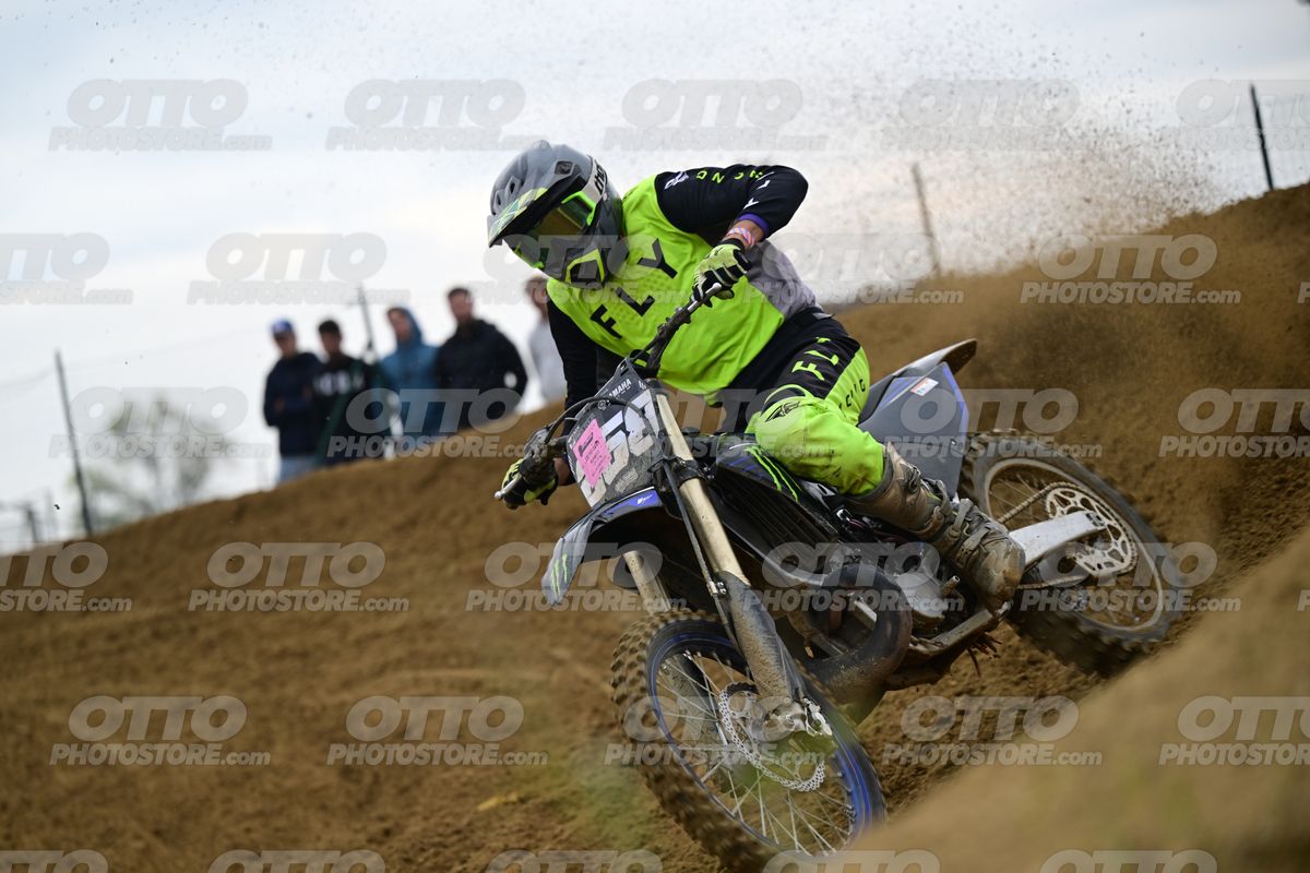 0 - YAMAHA BLACK BLUE - BLACK FLUO YELLOW SUITE (BLACK GREEN HELMET) · DSH_1786